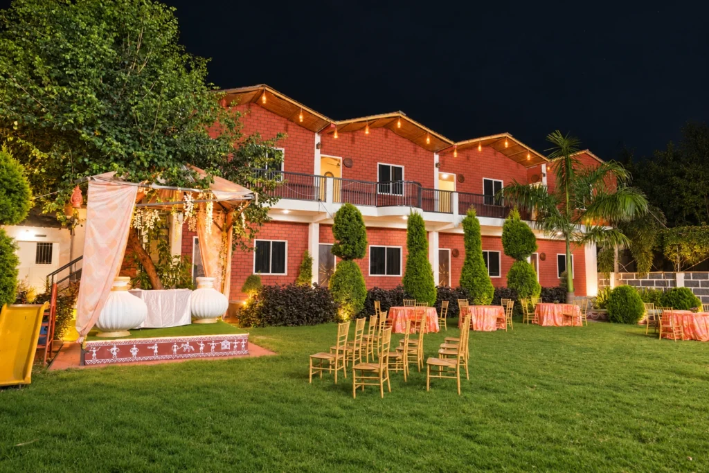 Kunj Resort Party Lawn-34