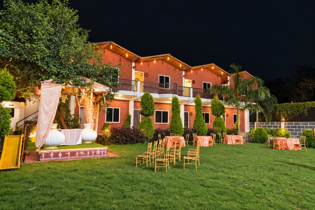 Kunj Resort Party Lawn-35