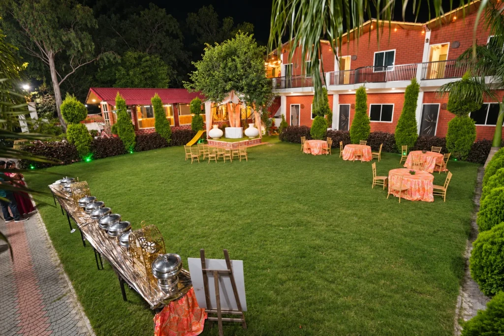 Kunj Resort Party Lawn-36